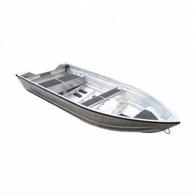 China 14ft small aluminum aluminum fishing boat with motor for sale for sale