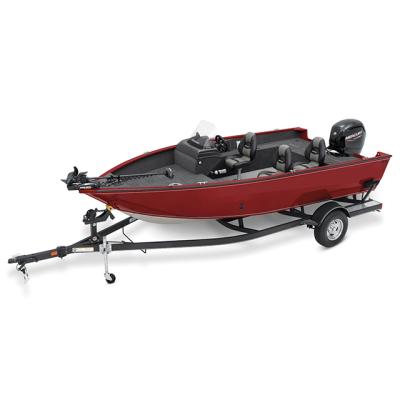 China Ecocampor Aluminum 17ft Mini Deep V Bassmaster Speed ​​Aluminum Fishing Boats For Sale for sale