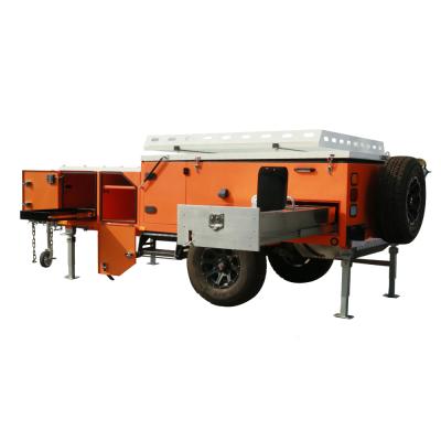 China Travel Trailer Australia Standard Off Road Folding Trailer Forward Camping Trailer for sale