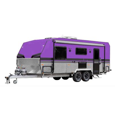 China Best Full Size Travel Trailer Off Road Caravans Australia With One Bathroom for sale