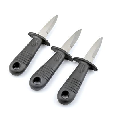 China Stocked Oyster Shelling Knife Of Stainless Steel Oyster Knife With Premium Quality PP Handle for sale