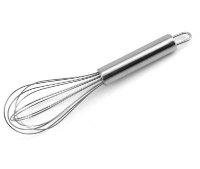 China Viable Stainless Steel Kitchen Mixer Balloon Wire Beater For Mixing Beating Beating Stirring for sale