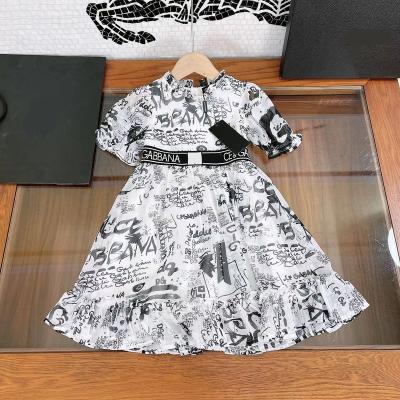 China 2022 Latest Designer Anti-wrinkle Kids Summer Dresses For Girls for sale