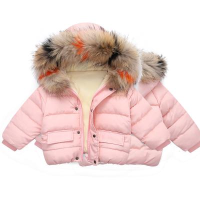 China New Regular Winter Girls Cotton Multicolor Coat Boys 1-7 Years Children Winter Jacket for sale