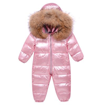 China Factory Outlet Polyester Boys Down Jackets 1-3 Years Girls Winter Overalls for sale