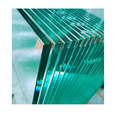 China Supermarket triple triple layers laminated glass low price low iron polished edge lowe tempered laminated glass for sale