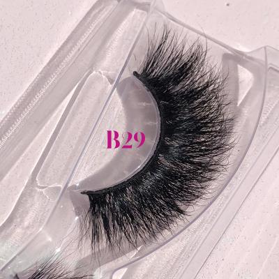 China 20mm Long iShero Natural Mink Eyelash 3D Boxes Custom Magnetic Natural Eyelashes With Acrylic Eyelash Box Private Labels for sale