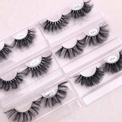 China Long 25mm thick mink eyelash bulk lasheswholesale 3D seller dramatic mink lashes from iShero long natural private labels for sale