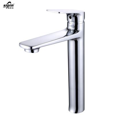 China Bathroom Faucets Single Handle Faucets Factory Spout Wash Hand Basin Ceramic Metered Basin Faucets for sale