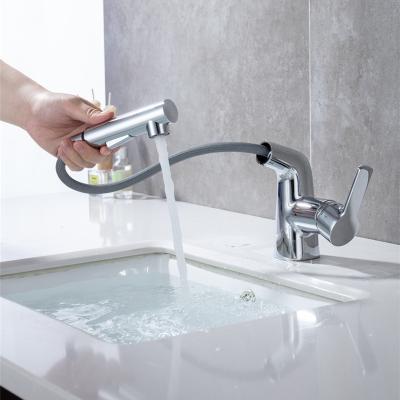 China Metered Faucets Kaiping Manufacturer Vanity Faucet Chrome To Pull Out Basin Faucets For Wash Basin for sale