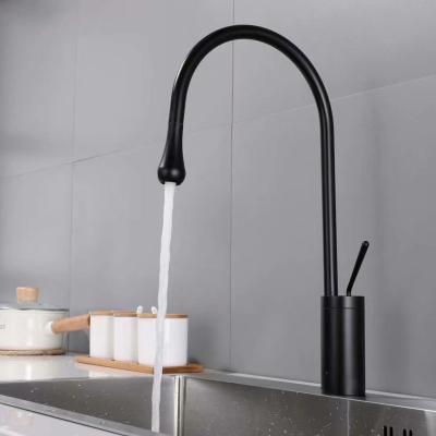 China New High Quality Black Hidden Water Drop Swan Neck Slide Faucet From Metered Faucets Designer for sale