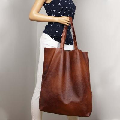 China Factory Shopping Shoulder Handbag Large Solid Color PORTABLE Female Casual Ladies Tote Bag Handbags For Women for sale