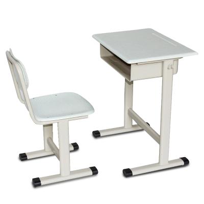 China New Style School Furniture Cheap Simple Modern School Classroom Individual Student Desks And Chair for sale