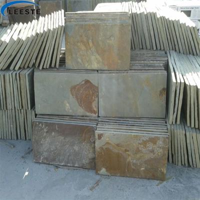 China China Wholesale Modern Floor Tile Rusty Slate Floor Tiles Split Wall Tiles Slate 30x30 40x40 30x60 for sale