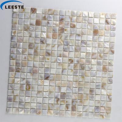 China Hot Sale Natural Wall Mother Of Pearl Decorative Shell Mosaic Tile Flooring for sale