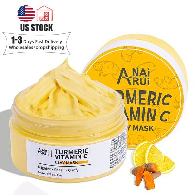 China Nourishing in Common Turmeric Vitamin C Clay Mask for Blackheads, Pores, Wrinkles, Acne and Dark Spots, Vitamin C and E Clay Facial Mask Te koop