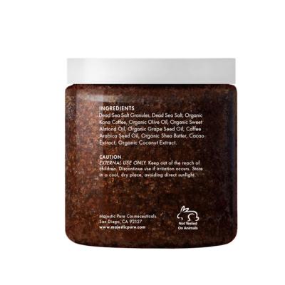 China Exfoliator New Recommend Body Exfoliating Care Private Label Coffee Repairing Body Scrub à venda