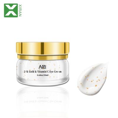 Cina Vintamin C Gold Anti-Wrinkle and Eye Cream Private Label Anti-Wrinkle Moisturizing 24K Eye Lifting Cream in vendita