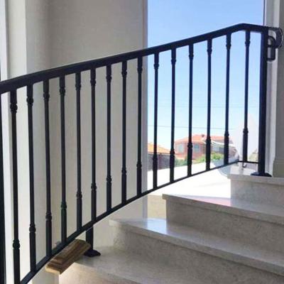 China Modern Hand Forged Indoor Railing / Wrought Iron Balustrade for sale