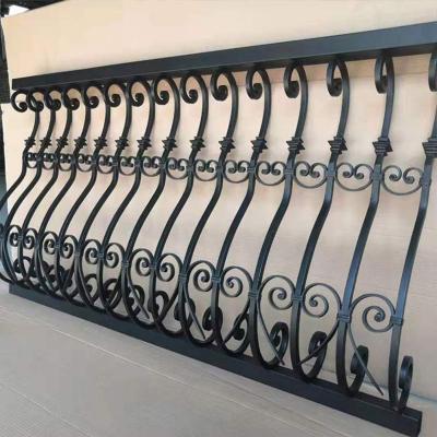 China Simple Fashionable Simple Modern Iron Fence Railing Decorative Home Hotel Balcony Railings for sale