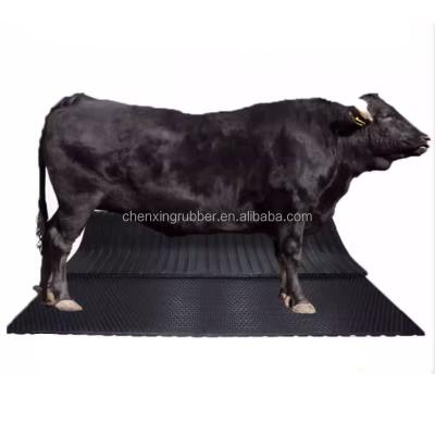 China Rubber Cow rubber mat anti slip and shock absorption durable horse stall rubber mats custom for sale