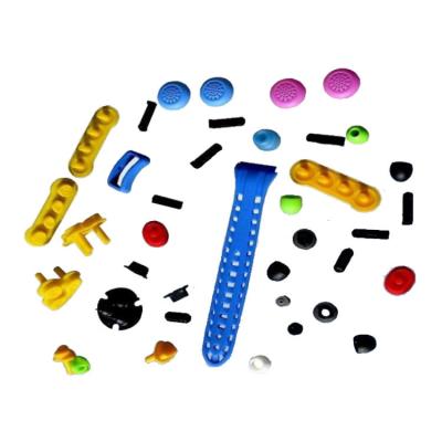 China Polyurethane Direct manufacturer custom silicon rubber parts silicone made rubber product for sale