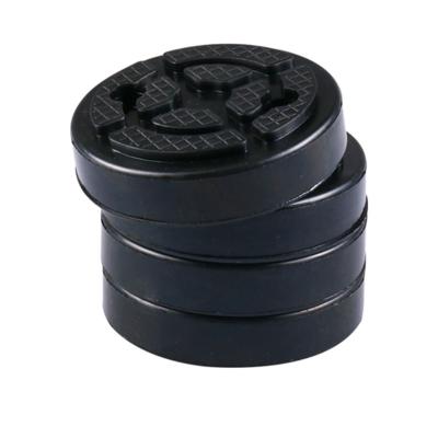 China Automotive Repair Tools Car Jack Stand 2 Post Lift Rubber Jack Pad Rubber Black Jack Pad Tool Lifting Pad for sale