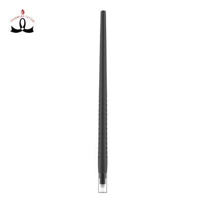 China Permanent Makeup Nami Matt Black Disposable Microblading Tattoo Eyebrow Microblading Pen With 0.16mm 18U Needle For Eyebrow Tattoo for sale