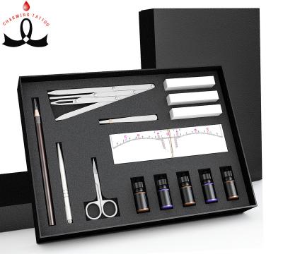 China Permanent Makeup Practice / Direct Charming Permanent Tattoo Training Kit Microblading Training Tattoo Factory Makeup Kit For Microblading Academy for sale