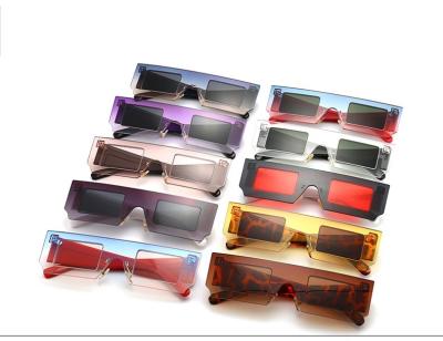 China Custom Designer Oversized Sunglass new style high quality wholesale size square sunglasses color for sale