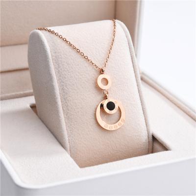 China Wholesale Personalized Gold Plated Necklaces High Quality Gold Plated Necklace 18k Chain Necklace Stainless Steel for sale