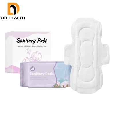 China Breathable Women A Grade Female Menstrual Anion Night DH Sanitary Napkin Herbal Pad for sale