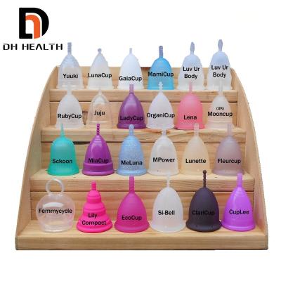 China OEM female menstrual women menstrual period cad bpa free soft custom with low price cup menstrual certificadas for sale