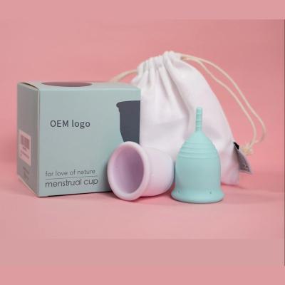 China Menstrual period cup 100 CAD menstrual period woman shares silicon female menstrual copa near me eco-friendly wholesales support for sale