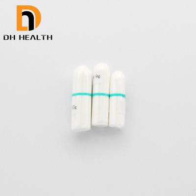 China Biodegradable Organic Cotton Tampon for Women Reusable Sex Hygiene Gynecological Vaginal Anal Las Hares Applicator Tampon Applicator No Big Only for sale