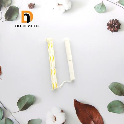 China Cotton Biodegradable Organic Tampon For Women CAD Wholesale Cheap Price Ladies Vaginal Box Clearing Organic Rayon Tampons Regular Soft Cotton for sale