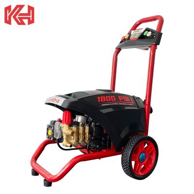 China KuHong brand 2.2kw 100bar use car seal 4pole engine 1450 rpm commercial high pressure sealer cleaning critical/residue free 1450psi high pressure washer for sale