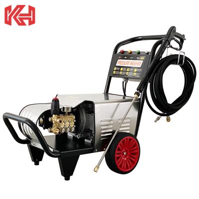 China Critical Cleaning / Residue Free Mobile Electric High Pressure Cleaner 3600 PSI 250 Bar 380 Volt Water Jet High Pressure Cleaning Machine Sewer Jetting Machines for sale