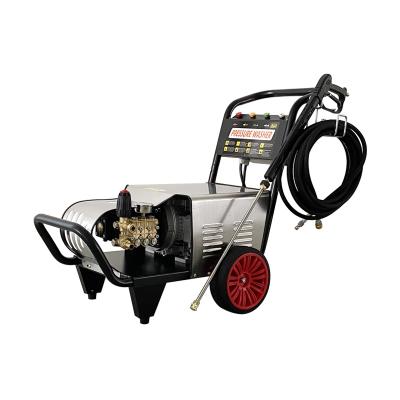 China 2.2kw 100bar 15lpm Cold Water Gasket Residue Free Portable Commercial Electric High Pressure Washer/Critical Cleaning Machine with 4 Post Motor for sale