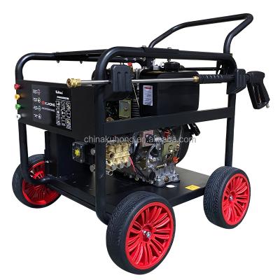 China Critical cleaning high pressure cleaner/hidrolavadora 411cc 3600psi car gasket machine10hp diesel fuel residue free diesel engine for outdoor use for sale