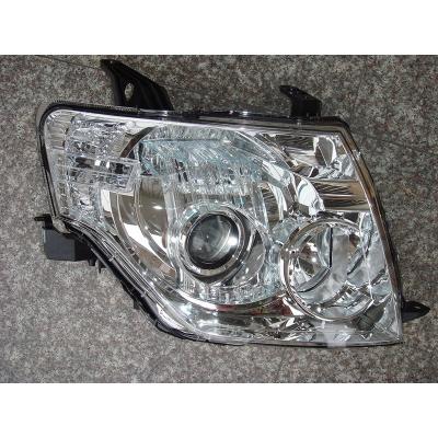 China Plastic Clear Head Lamp For MITSUBISHI PAJERO 2007-2012 Auto Headlights Body Parts for sale