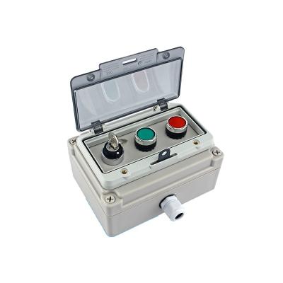 China Outdoor electronic equipment ATEX/IECEX ip66 emergency push button switch box waterproof explosion-proof electrical protection explosion-proof box for sale