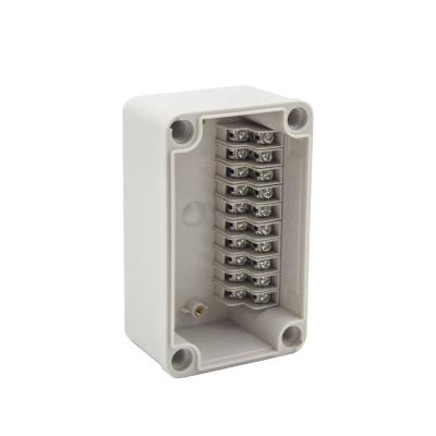 China Outdoor Hardware ABS IP66 IP67 IP68 Electronic Plastic Industrial Gray Terminal Box For Wiring Outdoor Construction Waterproof Shell for sale