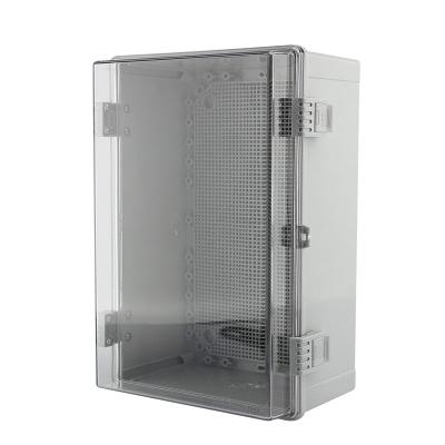 China Large Convenient Industrial Outdoor Transparent Cover IP66 IP67 Junction Box Distribution Box Wire and Cable Protection Waterproof Box for sale