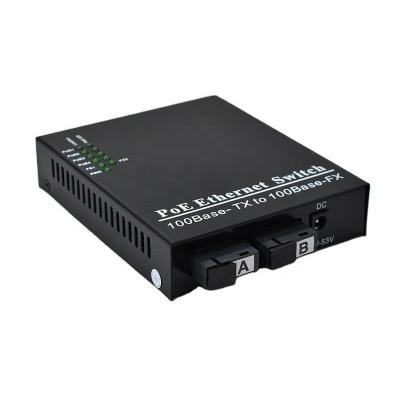 China Wholesale Prices Standard POE Switch Wanglink Factory Sale Price 4-PoE Good Ethernet Switch 100Base-TX To SC 100Base-FX Fiber POE Switch For CCTV Security for sale