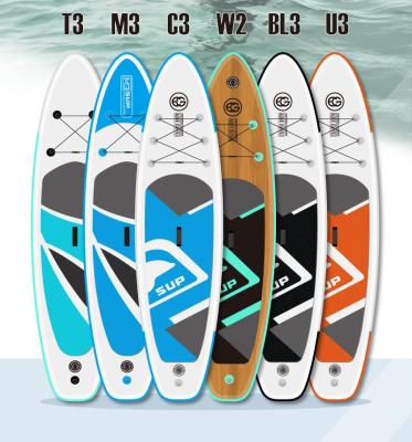 China New Durable Outdoor Water Sports SUP Inflatable Paddle Board Surfboard for sale