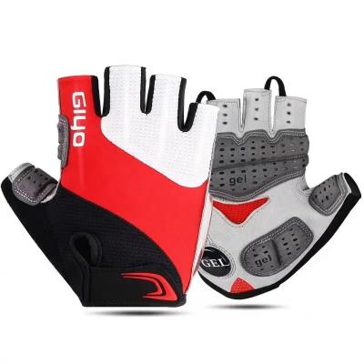 China Adult Half Finger Gloves Washable Cycling Gloves Outdoor Sports For Women Mens Gel Pad Breathable MTB Road Race Riding Glove for sale