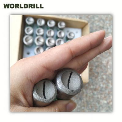 China Quarrying Grinder Cup Size 16mm 18mm Diameter Tool By DTH Pellets With Different Shank Types for sale