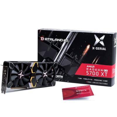 China Workstation Dataland RX 5700 Warrior 8G Graphics Card E-sports Gaming Graphics Production Discrete Graphics Card for sale