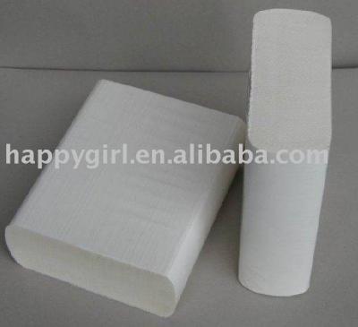 China Recycled Pulp Z-fold Hand Towel Paper for sale